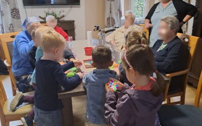 Die Lukas-Kita in Werlte zu Besuch bei der Hümmlinger Tagespflege