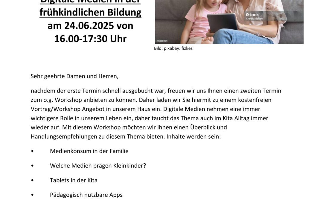 Einladung zum Workshop „Digitale Medien …“