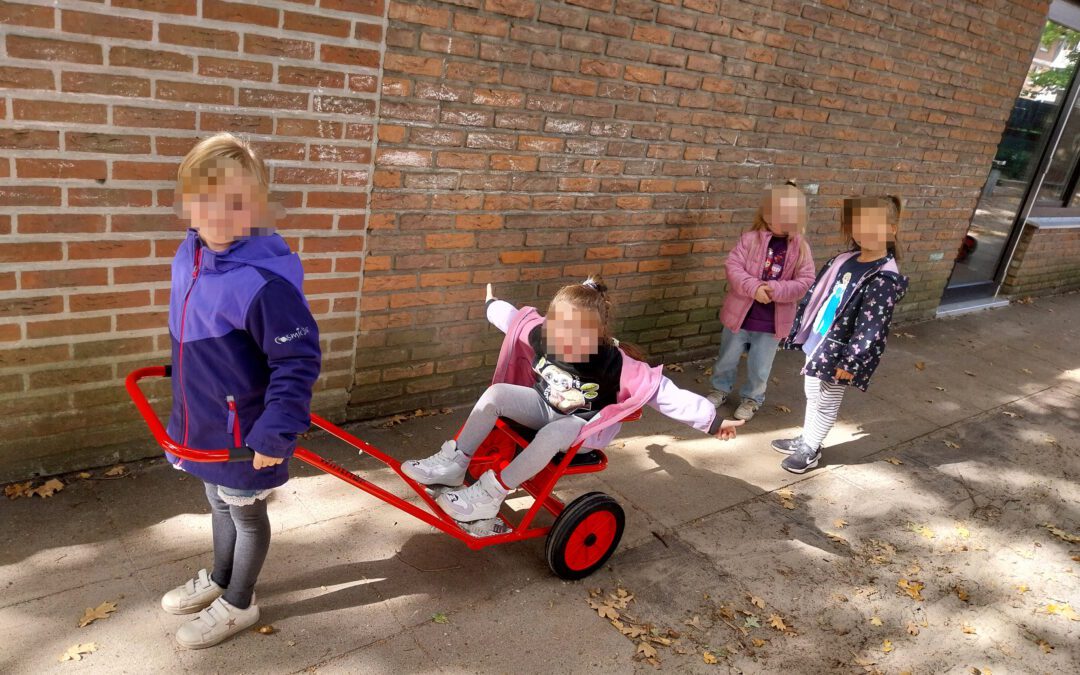 Spende des Fördervereins für den Kita Fuhrpark