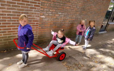 Spende des Fördervereins für den Kita Fuhrpark