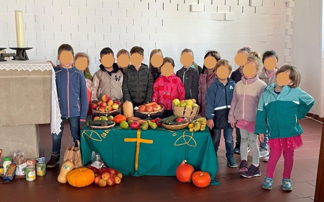 Kita Trinitatis Lingen feiert Erntedank